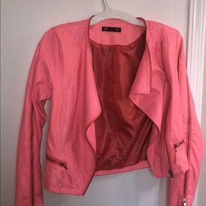 Hot pink jacket